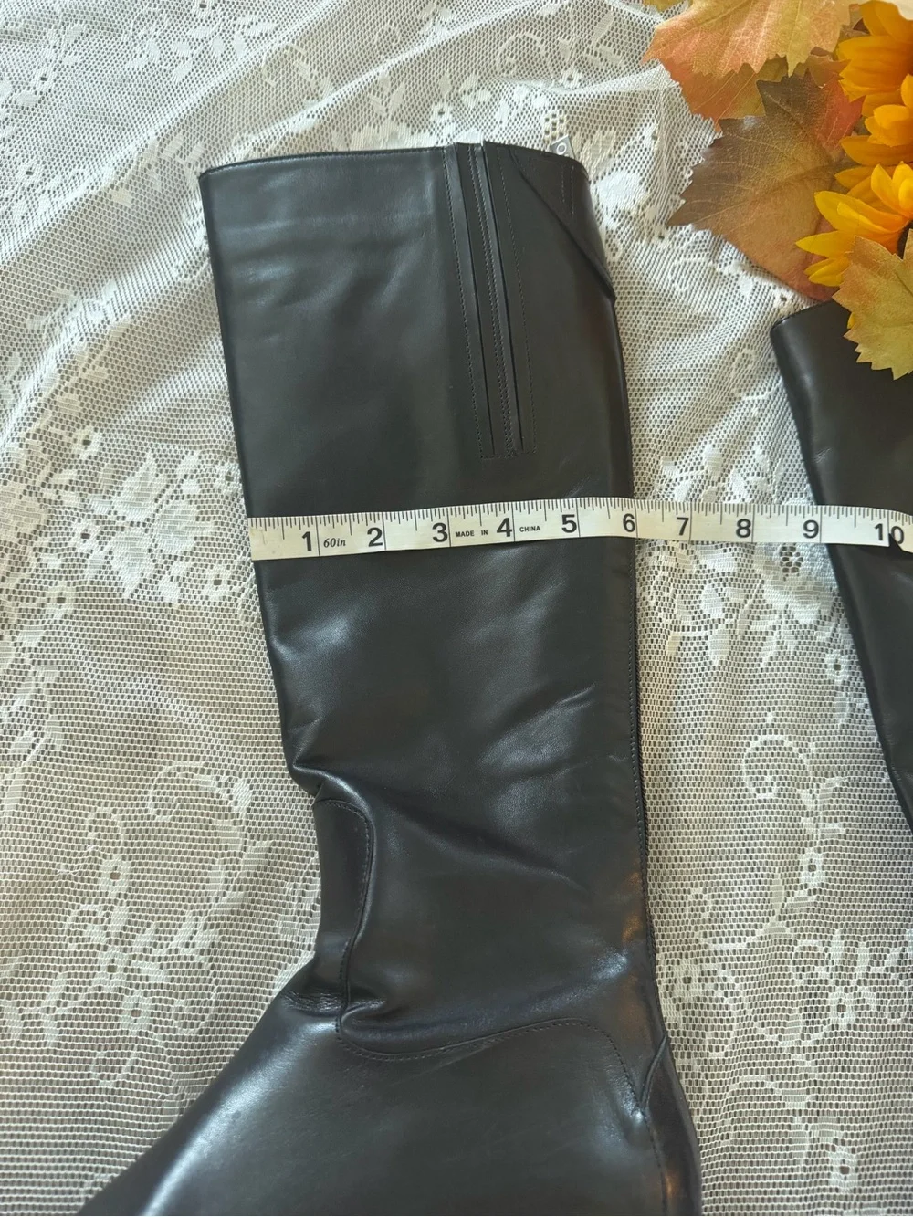 DUO Slim calf leather boots